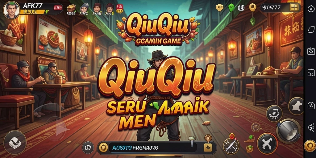 Gameplay QiuQiu seru dari AFK77 yang memikat pemain.