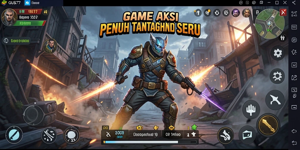 Tampilan menarik gameplay seru di GUS77 yang mendebarkan.