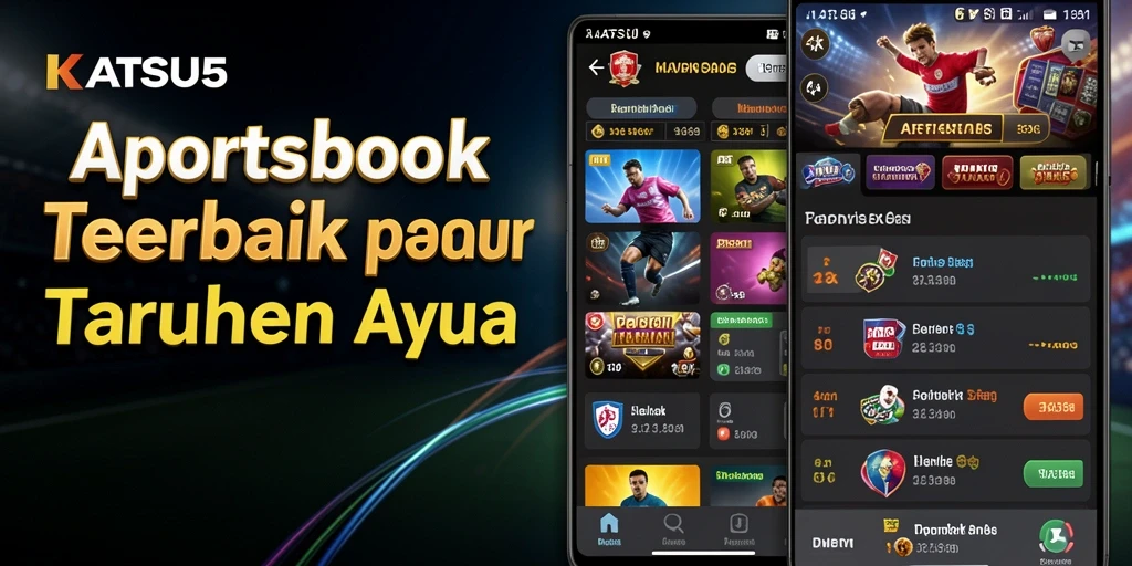 Tampilan gameplay Sportsbook KATSU5 yang menarik dan interaktif.