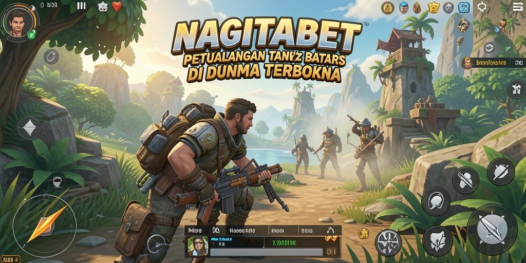Gameplay NAGITABET menampilkan eksplorasi yang mendalam di dunia terbuka.
