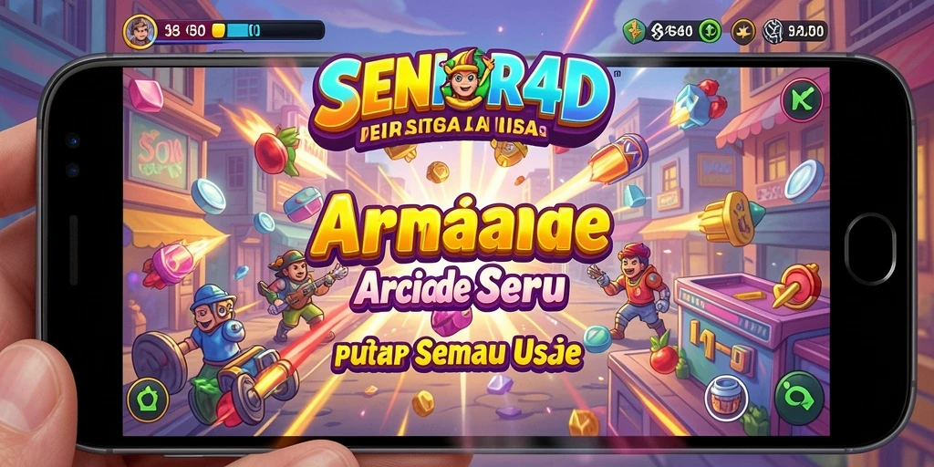 Tangkapan layar gameplay <strong>SENIOR4D</strong> yang menarik dan menantang di setiap level.
